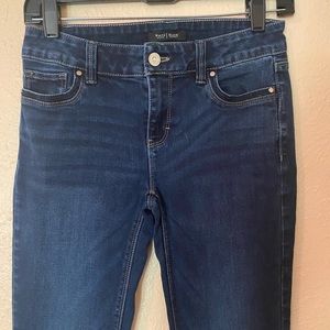 WHBM skinny bootcut jean EUC